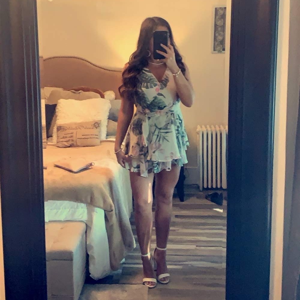 TRAC Floral Romper - Picture 2 of 4